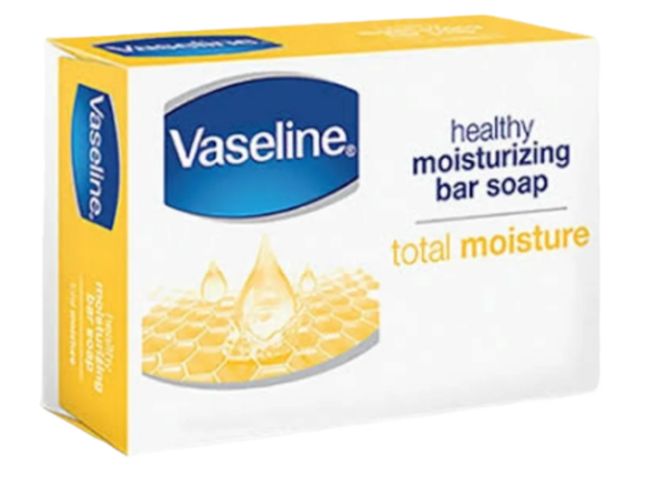 Vaseline Healthy Plus Total Moisture Soy Protein + Oat Extract Bar Soap