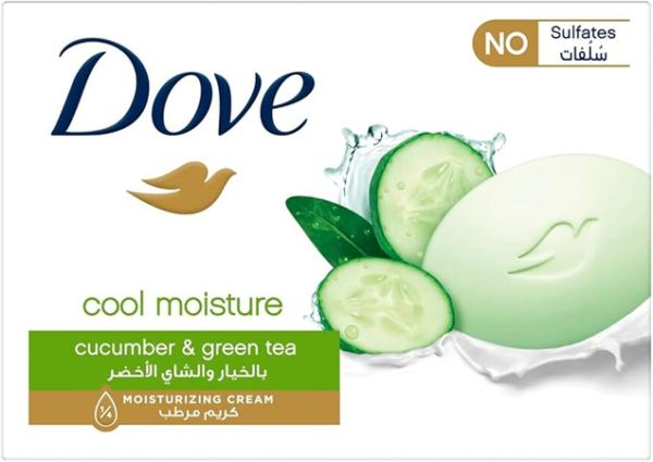 Dove Refreshing Cucumber Beauty Cream Soap Bar - 90g