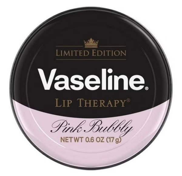 Vaseline Limited Edition Pink Bubbly Lip Therapy Disk