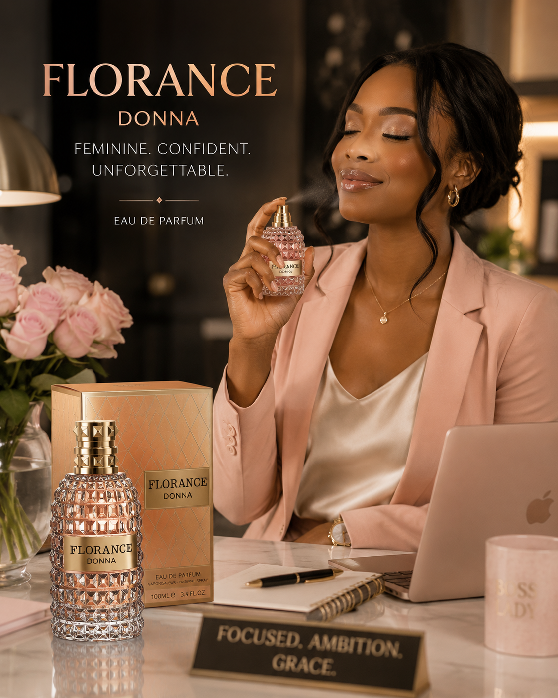 MILESTONE COLLECTION FLORANCE DONNA 100ML Eau De Parfum - Image 4