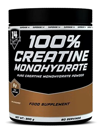 SUPERIOR14 100% CREATINE 
MONOHYDRAT UNFLAVOUR 300G