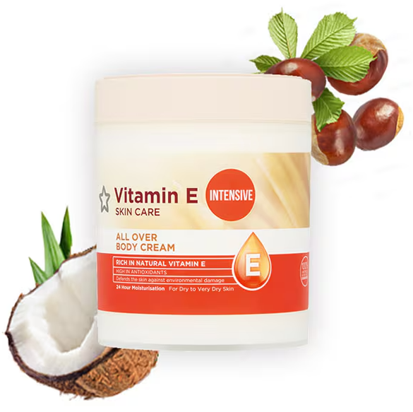 Vitamin E All Over Body Cream Intensive 475ml