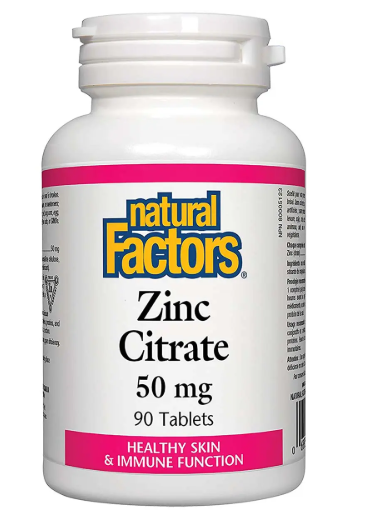 NF ZINC CITRATE 15MG 90TABS